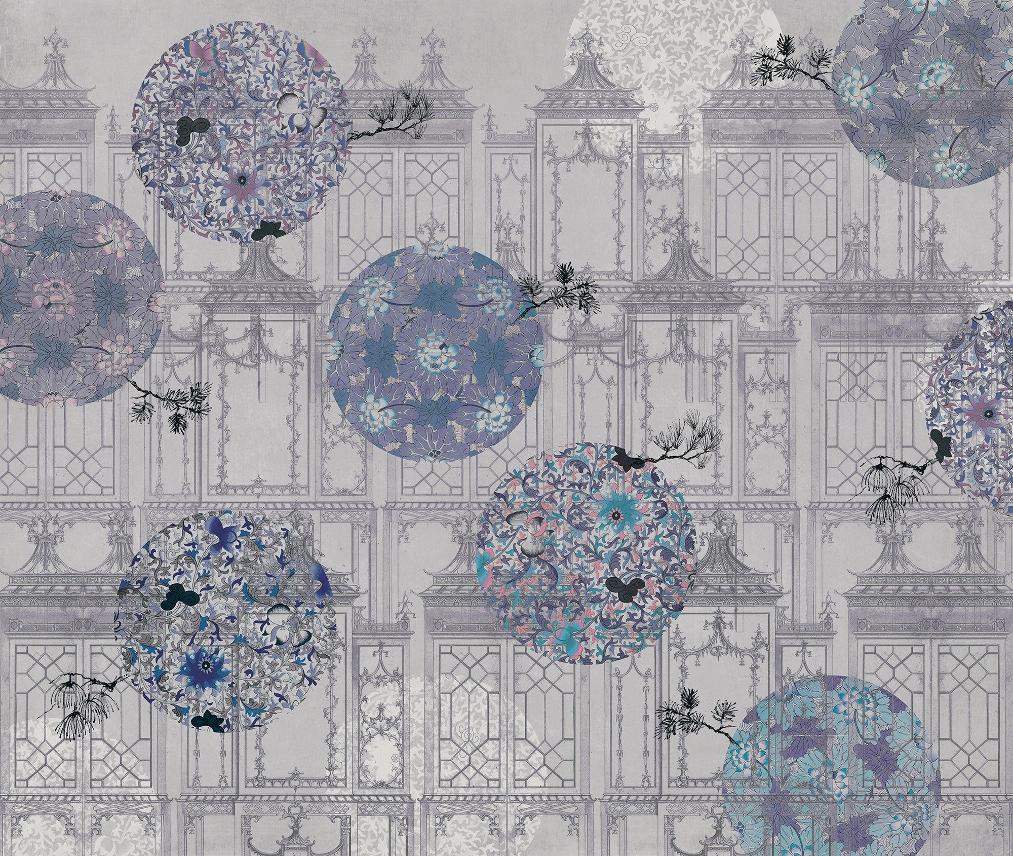 M3037-1 Damasko (M 3037-1) Pentimento Mural by Tres Tintas