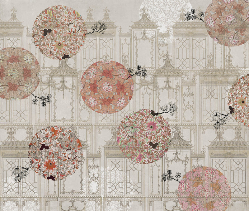 M3037-3 Damasko (M3037-3) Pentimento Mural by Tres Tintas