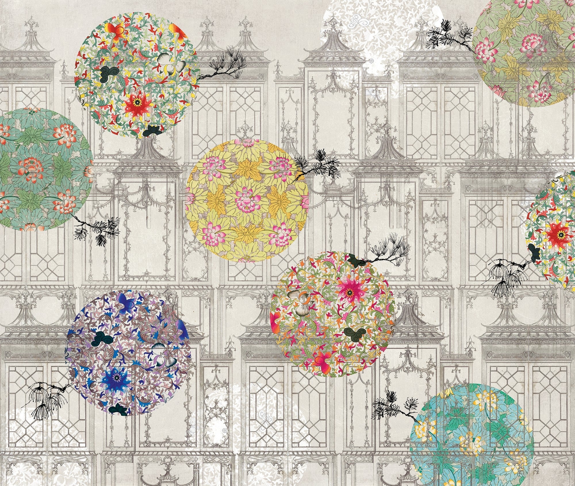 M3037-4 Damasko (M 3037-4) Pentimento Mural by Tres Tintas