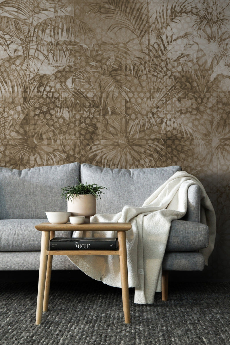 M3040-2 Palmas (M3040-2) Pentimento Mural by Tres Tintas