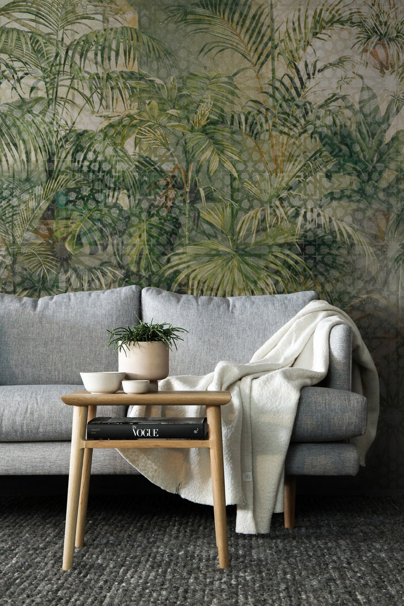 M3040-3 Palmas (M3040-3) Pentimento Mural by Tres Tintas