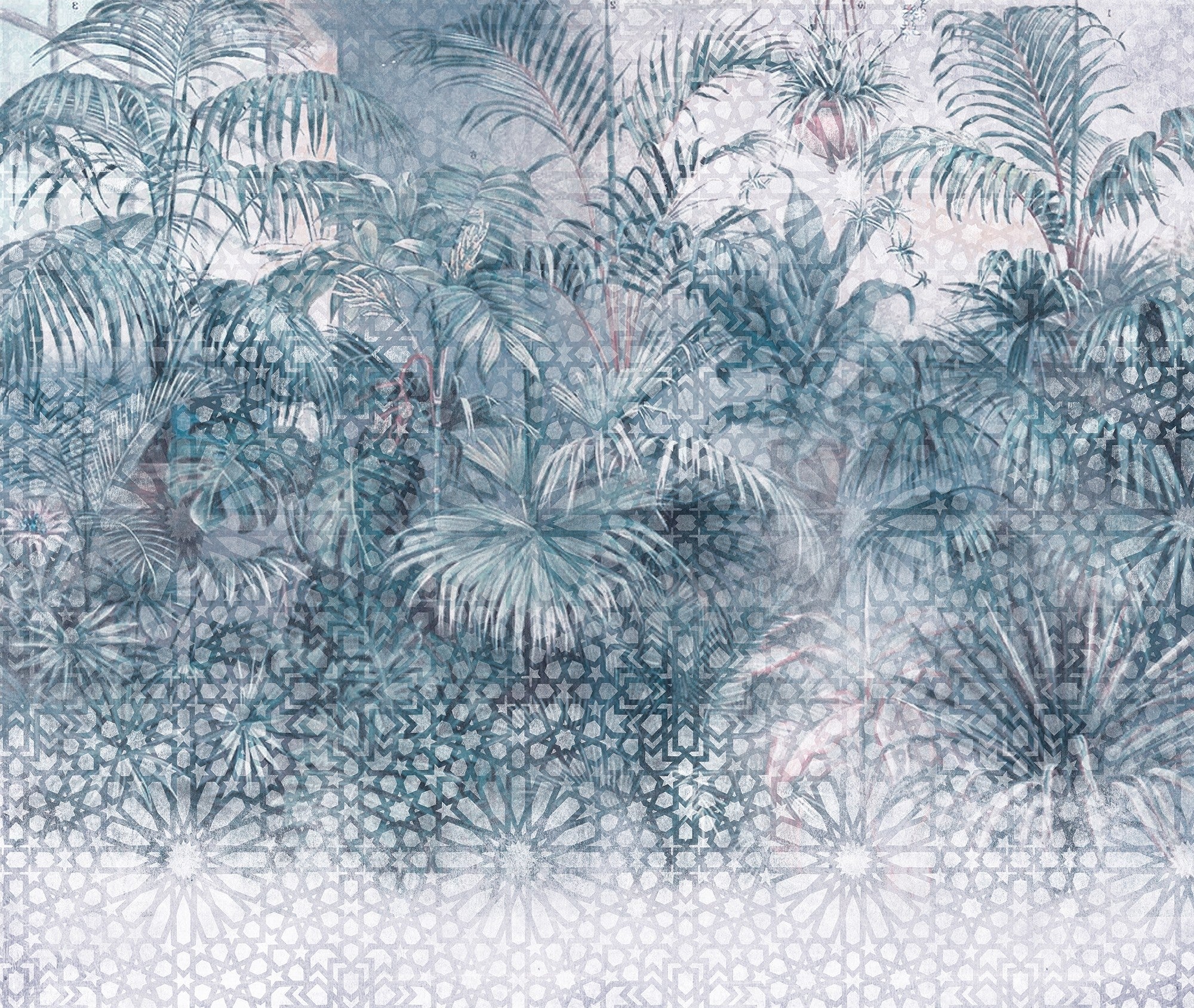 M3040-5 Palmas (M 3040-5) Pentimento Mural by Tres Tintas