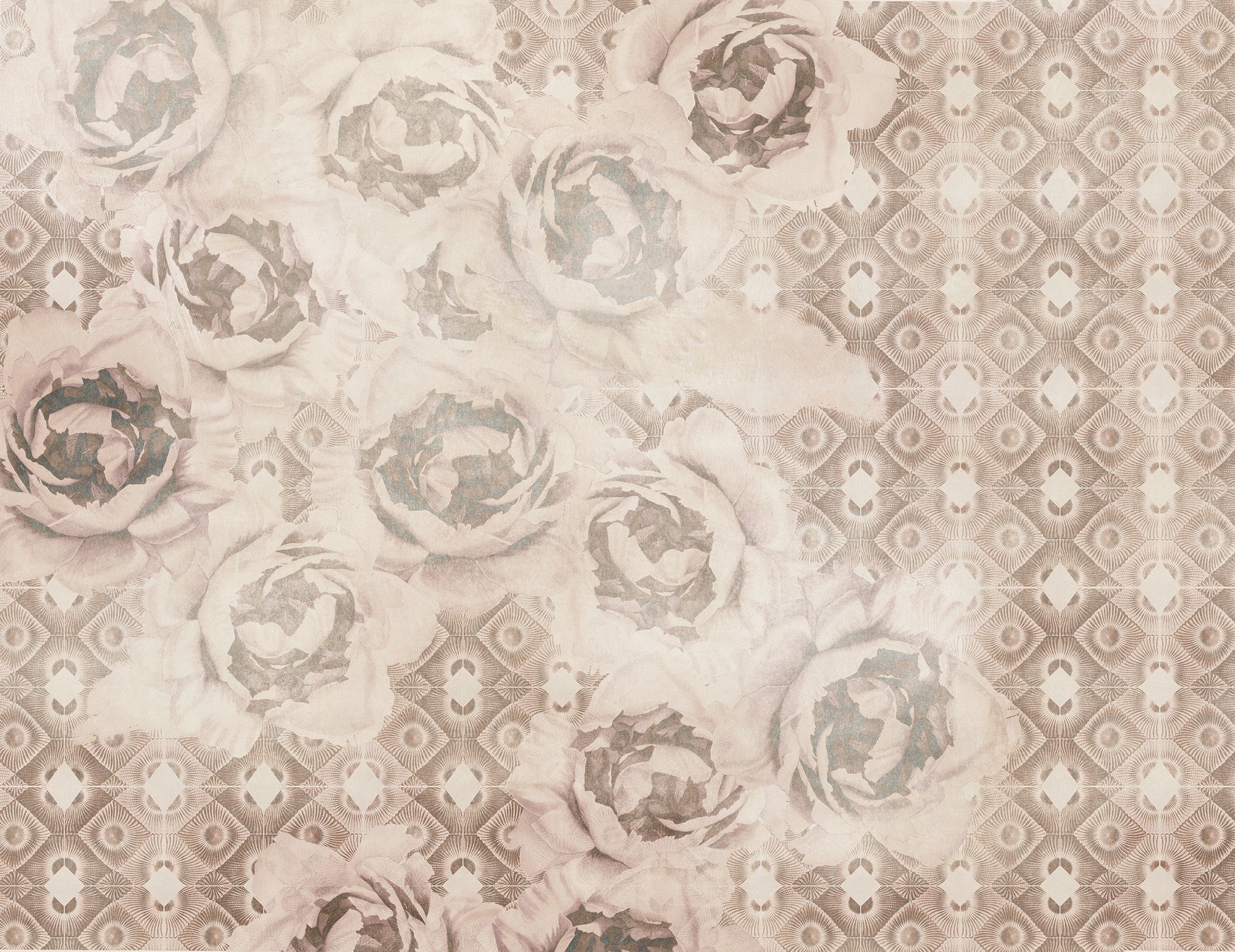 M3041-2 Corola (M 3041-2) Pentimento Mural by Tres Tintas