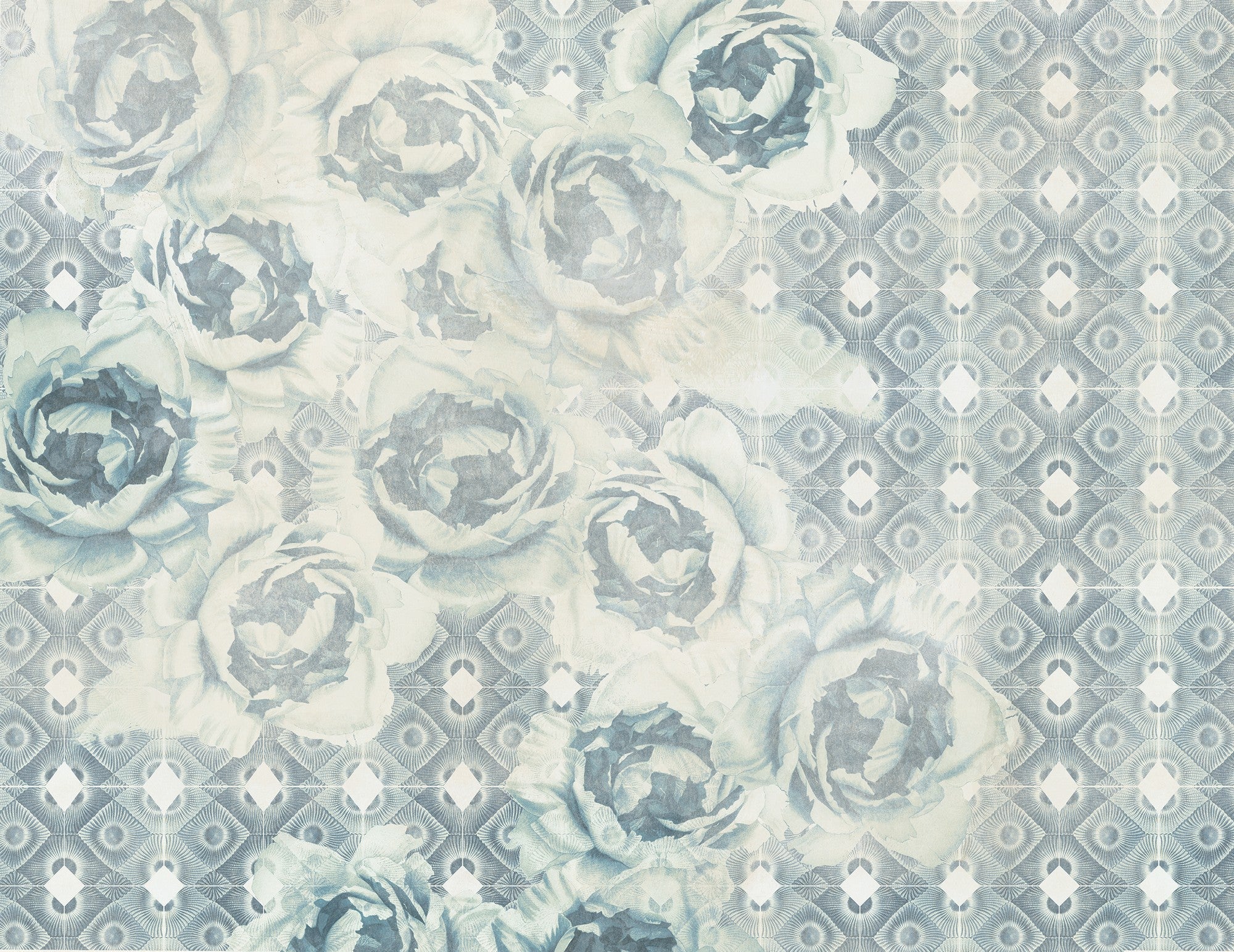 M3041-3 Corola (M 3041-3) Pentimento Mural by Tres Tintas