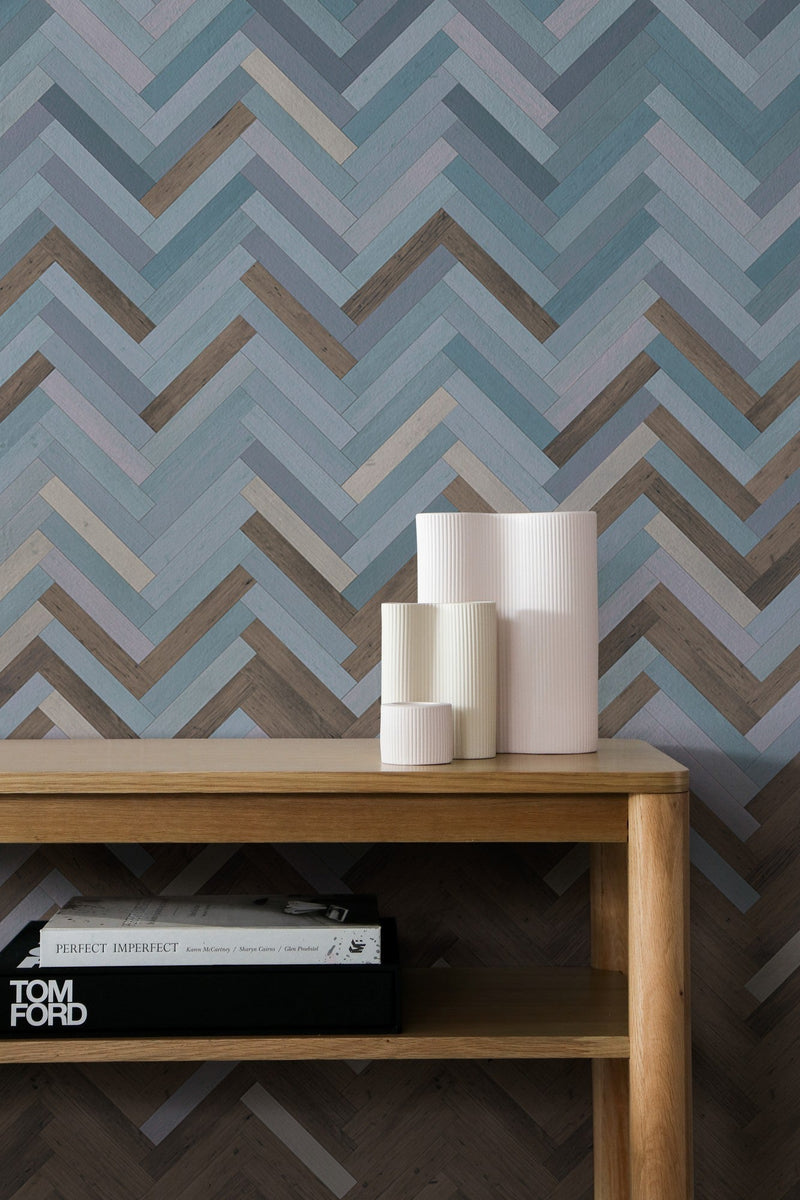 M3044-3 Silvam (M3044-3) Pentimento Mural by Tres Tintas