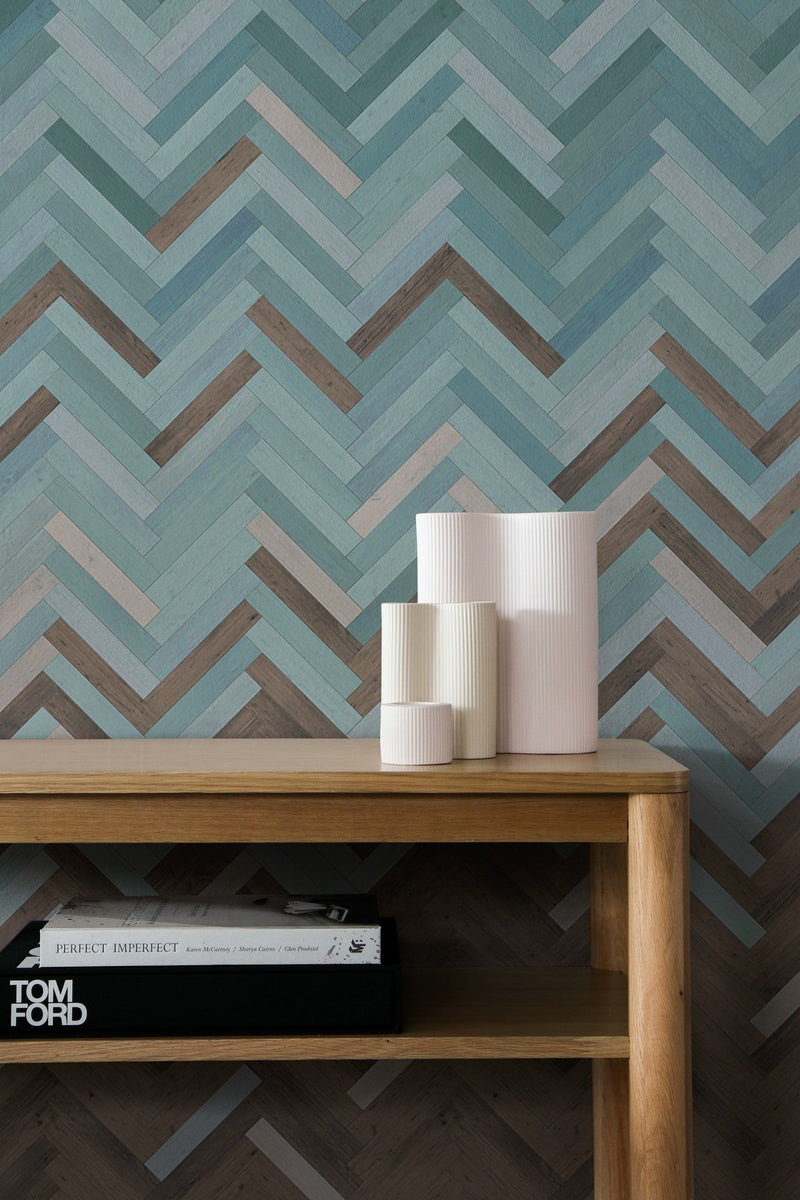 M3044-4 Silvam (M3044-4) Pentimento Mural by Tres Tintas