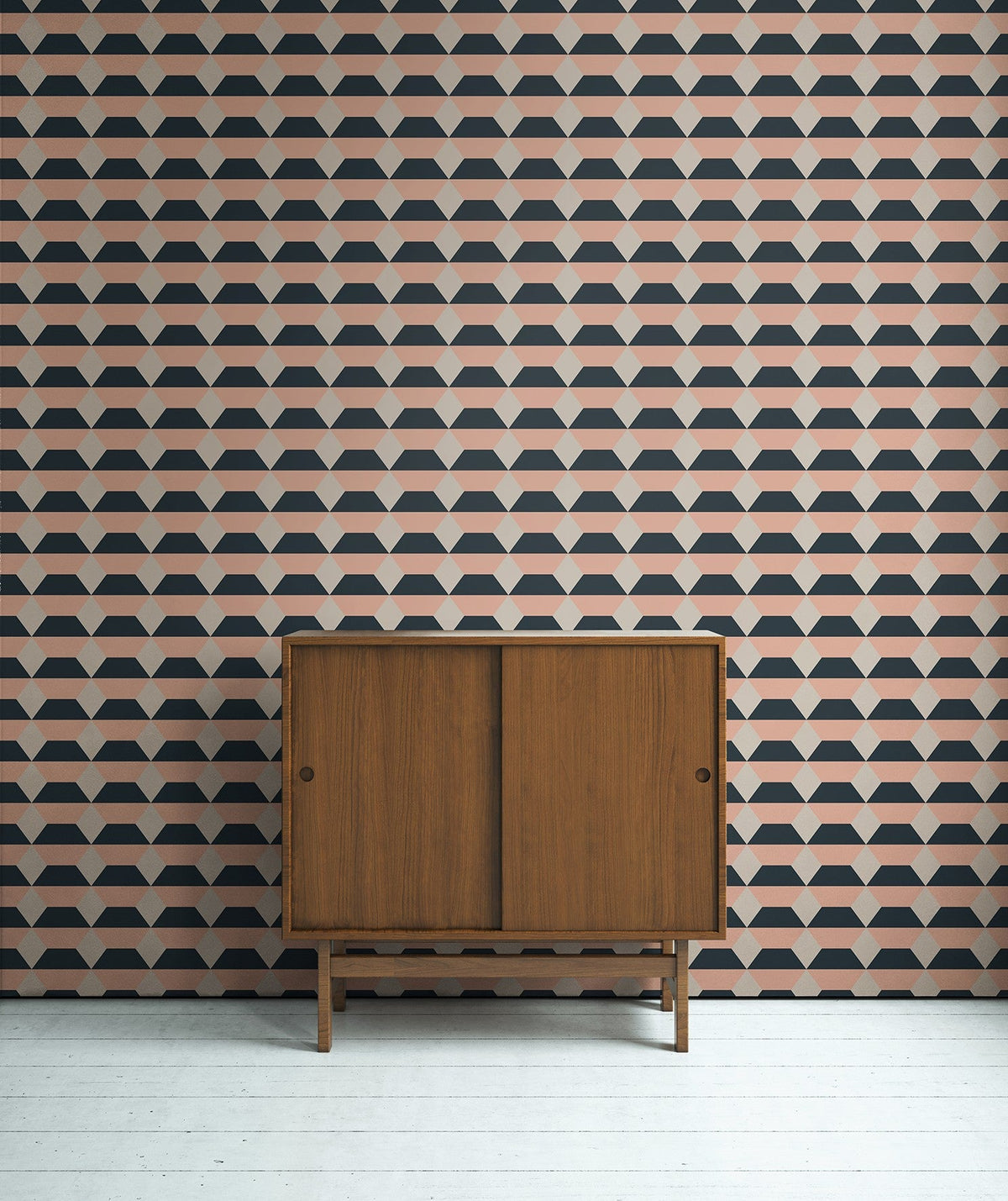 M3202-3 Benvidos Pink Lemon Mural by Tres Tintas