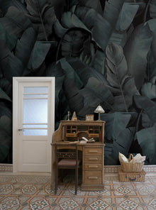M3204-1 Lusco Blue Lemon Mural by Tres Tintas