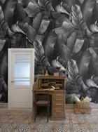 M3204-4 Lusco Grey Lemon Mural by Tres Tintas