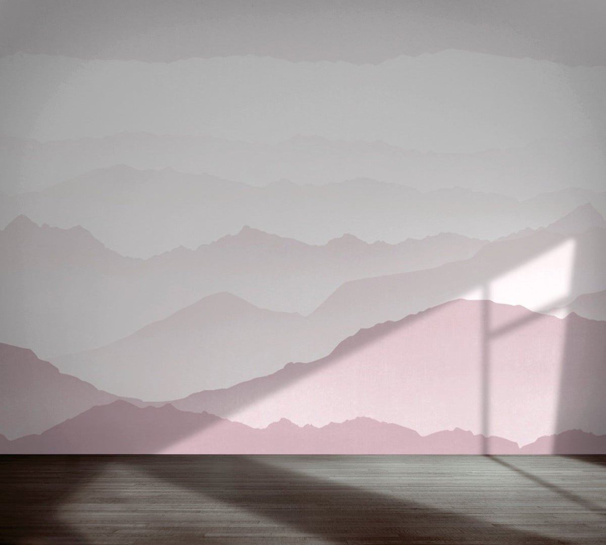 M3205-4 Lonxe Pink Lemon Mural by Tres Tintas