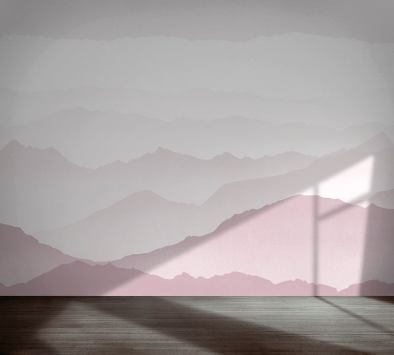 M3205-4 Lonxe Pink Lemon Mural by Tres Tintas