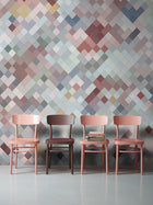 M3206-1 Serpe Pink Lemon Mural by Tres Tintas