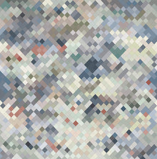 M3206-2 Serpe Blue Lemon Mural by Tres Tintas