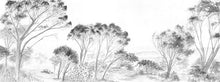M3207-2 Vento White Lemon Mural by Tres Tintas