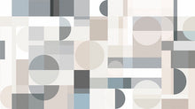 M3208-1 Xanela Grey Lemon Mural by Tres Tintas