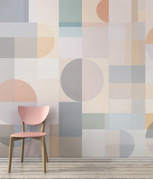 M3208-2 Xanela Yellow Lemon Mural by Tres Tintas