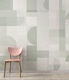 M3208-3 Xanela Green Lemon Mural by Tres Tintas