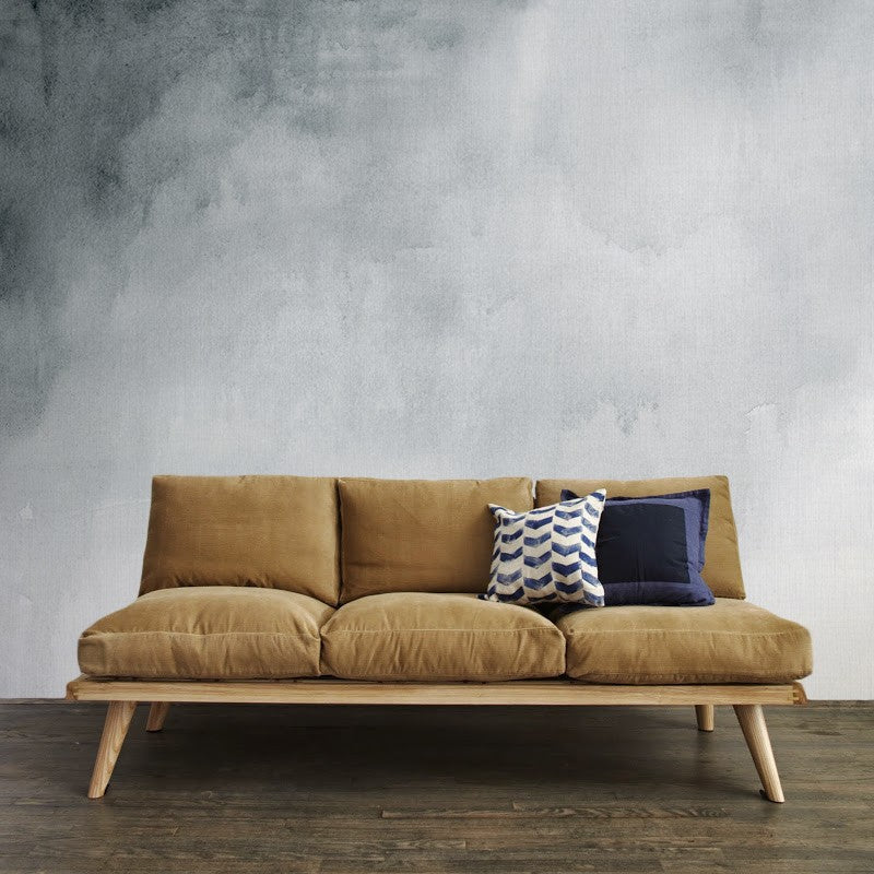 M3210-2 Auga Blue Lemon Mural by Tres Tintas