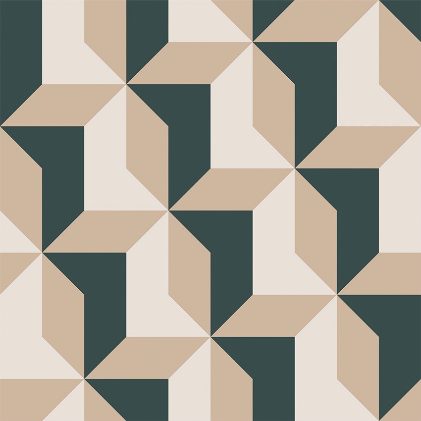 M3216-1 Caleira Green Lemon Mural by Tres Tintas