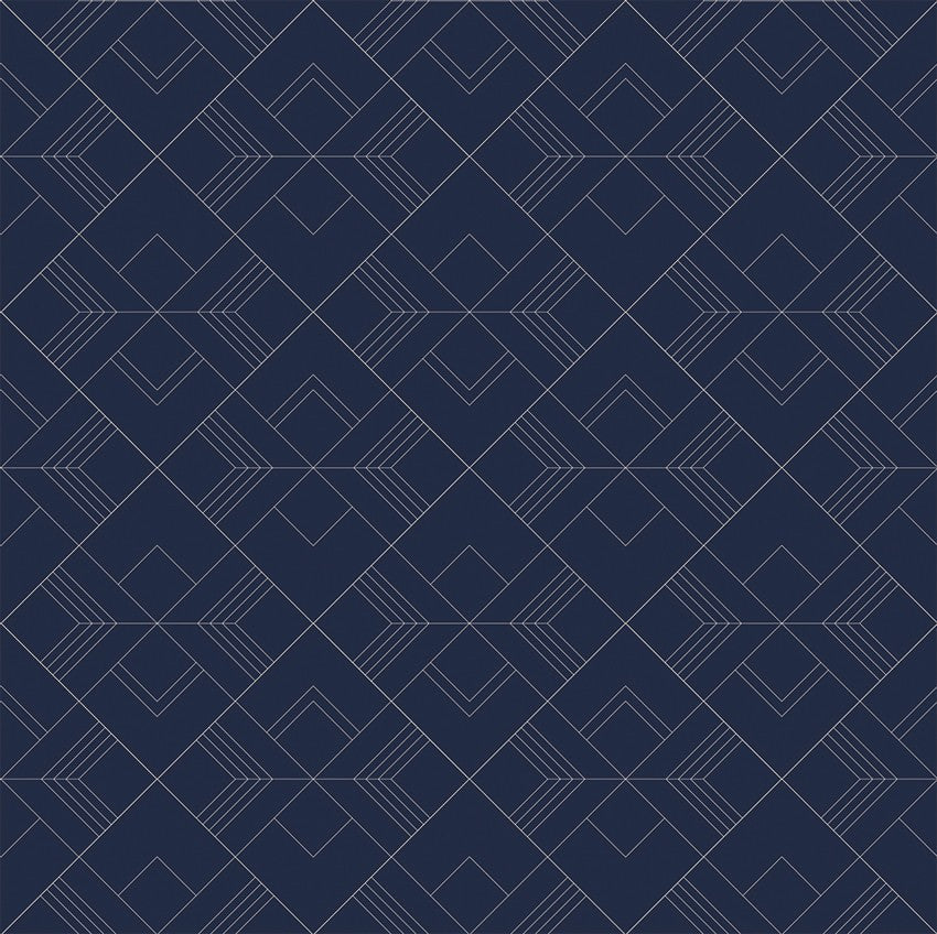 M3219-3 Agarimo Blue Lemon Mural by Tres Tintas