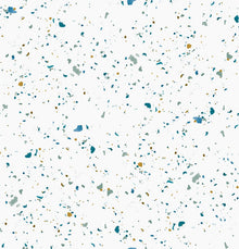 M3227-5 Mina Blue Lemon Mural by Tres Tintas