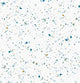 Mina Blue Lemon Mural by Tres Tintas