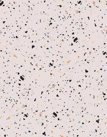 M3227-6 Mina Black Lemon Mural by Tres Tintas