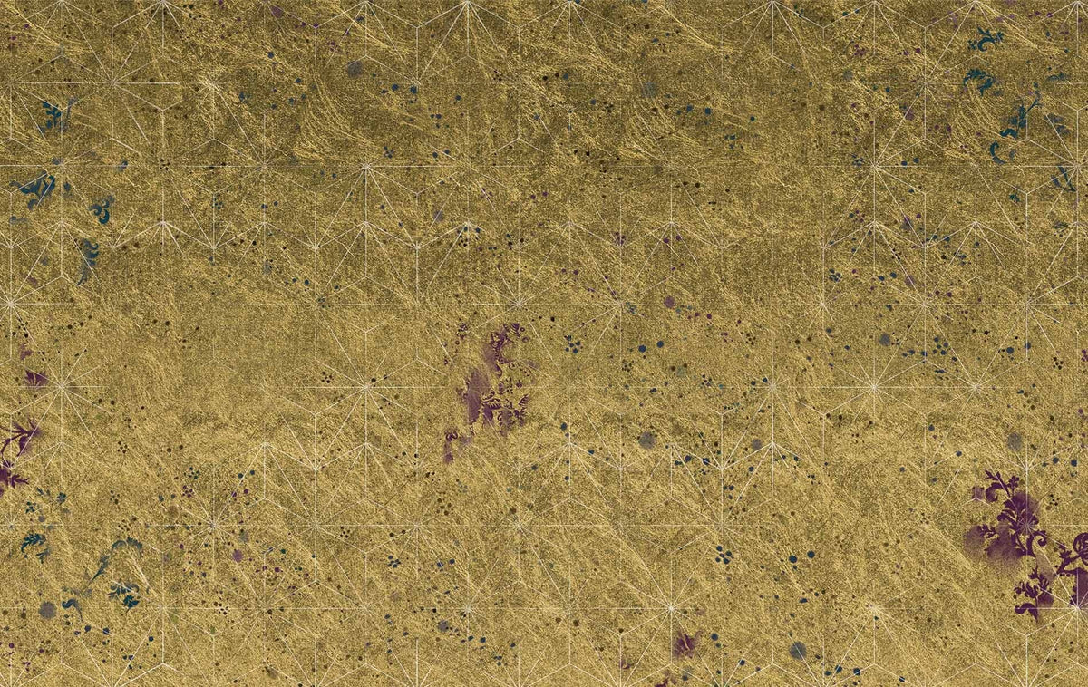 M3504-2 Raya Gold Gaia Mural by Tres Tintas