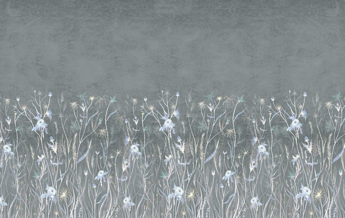 M3507-3 Bahaca Silver Gaia Mural by Tres Tintas