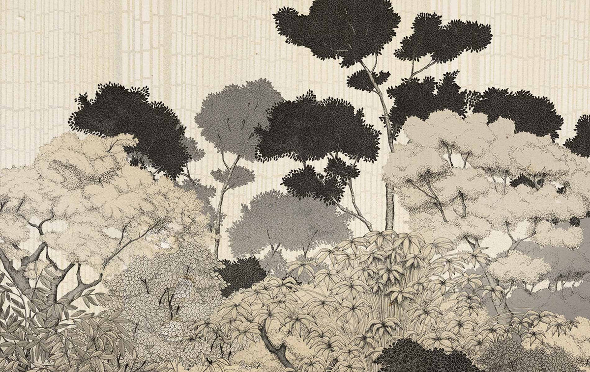 M3508-2 Kyoto Beige Gaia Mural by Tres Tintas