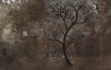 M3510-3 Vacui Red Gaia Mural by Tres Tintas