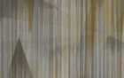 M3511-3 Geo Gold Gaia Mural by Tres Tintas