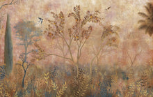 M3514-1 Brío Orange Gaia Mural by Tres Tintas