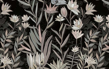 M3522-1 Foré Black Gaia Mural by Tres Tintas