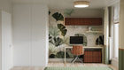M3524-1 Delfos Green Gaia Mural by Tres Tintas