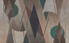 M3525-2 Urano Red Gaia Mural by Tres Tintas