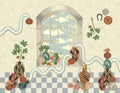 Somnis Beige Llar Mural by Tres Tintas
