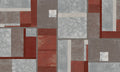 Xubec Red Llar Mural by Tres Tintas