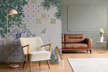M3704-1 Rajola Green Llar Mural by Tres Tintas