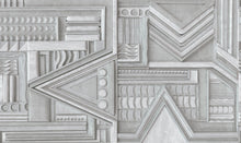 M3902-2 Alika Gray Dankie Mural by Tres Tintas