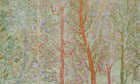 M3903-1 Pluvisilva Green Dankie Mural by Tres Tintas