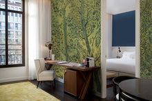 M3903-3 Pluvisilva Yellow, Ochre Dankie Mural by Tres Tintas