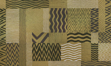 M3904-2 Cotorras Yellow, Ochre Dankie Mural by Tres Tintas