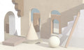 Escenograf Beige Dankie Mural by Tres Tintas