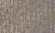 M3907-2 Sawabona Grey Dankie Mural by Tres Tintas