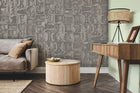 M3907-2 Sawabona Grey Dankie Mural by Tres Tintas