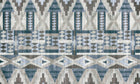 M3910-3 Orishas Blue Dankie Mural by Tres Tintas