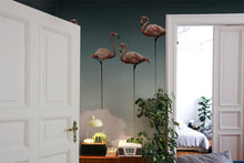M3911-2 Flamingos Gray Dankie Mural by Tres Tintas