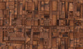 Taracea Brown (M3912-1) Dankie Mural by Tres Tintas