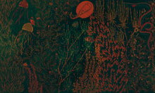 M3914-1 Yari Red Dankie Mural by Tres Tintas